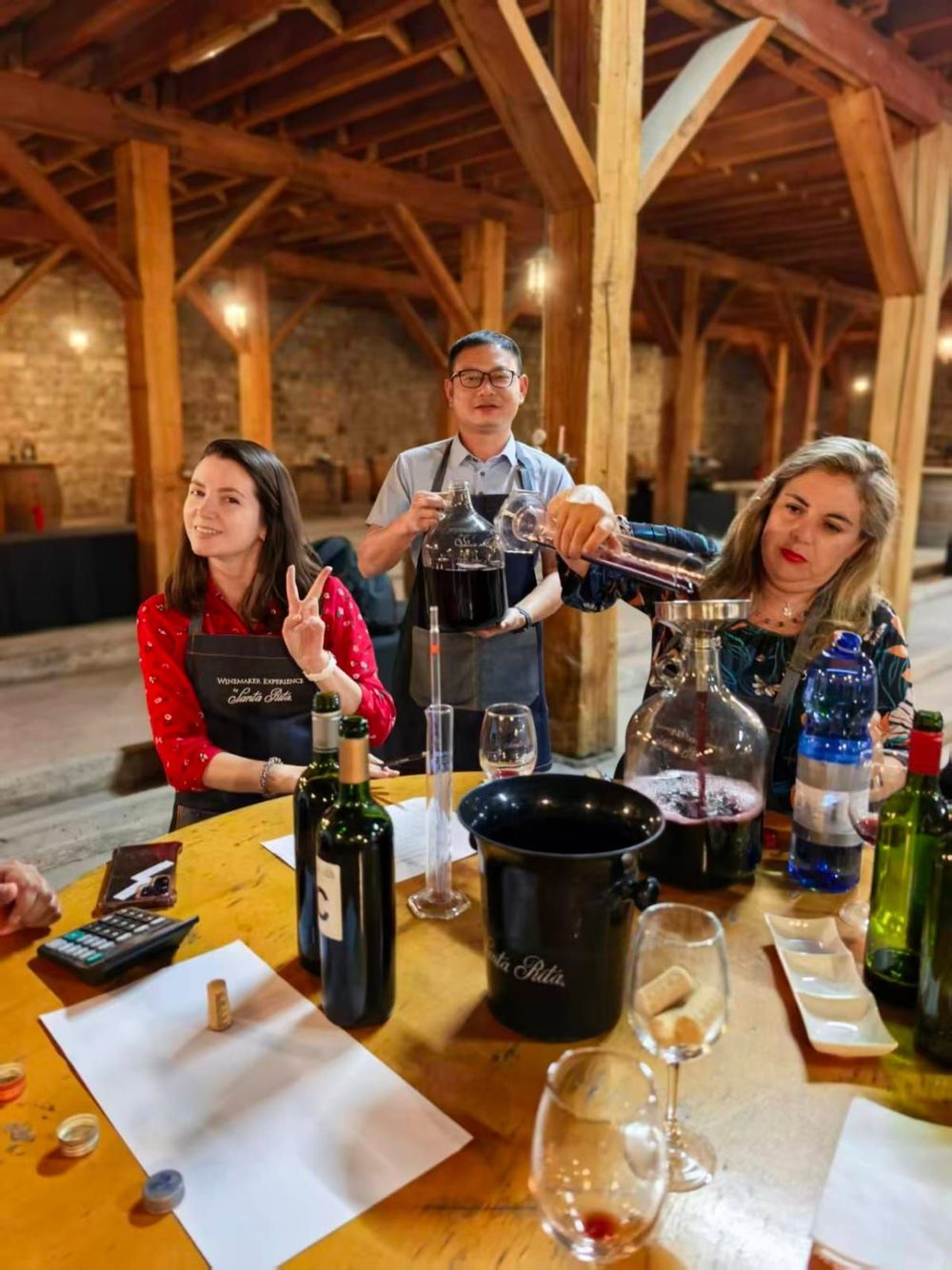 Visita a Viña Santa Rita - Degustación